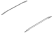 Roof Luggage Carrier Side Rail Rack - Left, Right