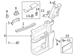 Door Interior Trim Panel - Right, Rear
