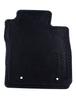Fiesta 2012-2019 4pc Charcoal Black Carpet Floor Mat Set