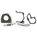 Engine Crankcase Cover Gasket Set Overhaul Kit - Lower 1.5L