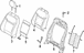 Cover And Pad Headrest - Left, Right, Front