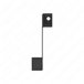 Overhead Console Support Bracket - Left Hand