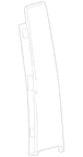 Door Applique Molding - Right