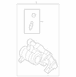 Disc Brake Caliper Attachment Kit - Left, Rear