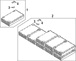 Drive Motor Battery Pack Array Service Kit