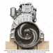 3/4 Engine MBE906 6.4L EPA04 902919 Without Constant Throttle with Flywheel Housing