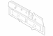 Insulator Panel - Rear, Back (REGULAR CAB)