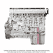 Long Block Plus - HDEP, GHG14, DD16, Rear Sump, Exchange