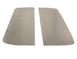 Clear Matte Dual Hood Stripe Graphics Kit