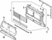 Radiator Support Air Deflector Spacer