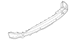 Bumper Cover Valance Panel - Rear