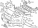 Fog Light Trim Grille - Right, Front