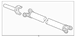 Drive Shaft Prop - Rear 5.4L