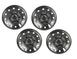 Transit 2015-2024 Stainless Steel Dual Rear Wheel Covers w/ Air Max Kit