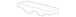 Seat Belt Anchorage Hole Plug Anchor Plate Cover - Rear (STX, XL)