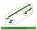 Running Board Step - Right 119/3023MM base (Regular Wagon)