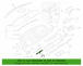 Closing plate Instrument Panel Trim <br>Instrument Sandstone