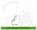 Door Wiring Harness Jumper Wire - Left, Front