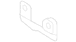 Bumper Impact Bar Bracket - Right, Rear, Center