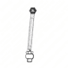 Coolant Line - Exhaust Cooler Actuator Motor for DD13 GHG14