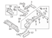 Floor Pan Crossmember Bracket Reinforcement - Rear