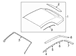 Convertible Top Seal Weatherstrip - Right (Convertible)