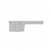 Oil Sump Rear for DD13 EPA07/EPA10/GHG17