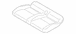 Seat Cover Cushion - Rear