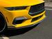 Mustang 2024 Air Design® Satin Black Front Fascia Splitter Kit for Base and GT Models