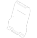 Seat Back Panel - Front (Police)