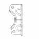 Bracket for DBPC High Pressure Fuel Pump HDEP, EPA10
