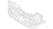 Grille Molding Reinforcement - Front, Upper