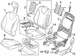 Seat Cushion Foam Element - Left, Front
