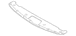 Radiator Support Access Cover Reinforcement - Front