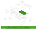 Seat Cushion Cover Cloth - Rear (XLT)