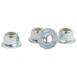 Flanged Nut Door Latch - M5, Center