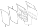 Door Shell Complete Panel - Left, Rear