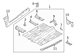 Floor Pan Bracket Support - Front (LWB DCIV, LWB Van)