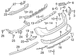Bumper Cover Extension Valance Panel - Rear