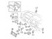 Instrument Cluster - Center 6.4L (AT)