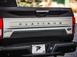 Gunmetal Stainless Steel Platinum Lettering Tailgate Badge