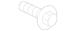 Bolt - M10 x 40MM, Rear (AT)