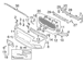 Bumper Impact Bar Reinforcement Rebar - Front