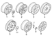 Wheel Rim 18 X 8 Cast - Type 1