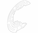 Brake Dust Shield Splash Guard - Left, Rear