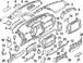 Instrument Panel Cover Console - Right