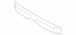 Grille Molding - Front