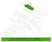 Cowl Cover Grille Top <br>Protective / decorative for Crew Cab - Right, Outer