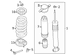 Suspension Shock Absorber - Rear