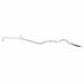 Automatic Transmission Oil Cooler Hose Tube - 6.4L (AT)